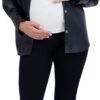 Savi Parker Womens Ponte Maternity Leggings with Pockets  Pregnancy Clothes…