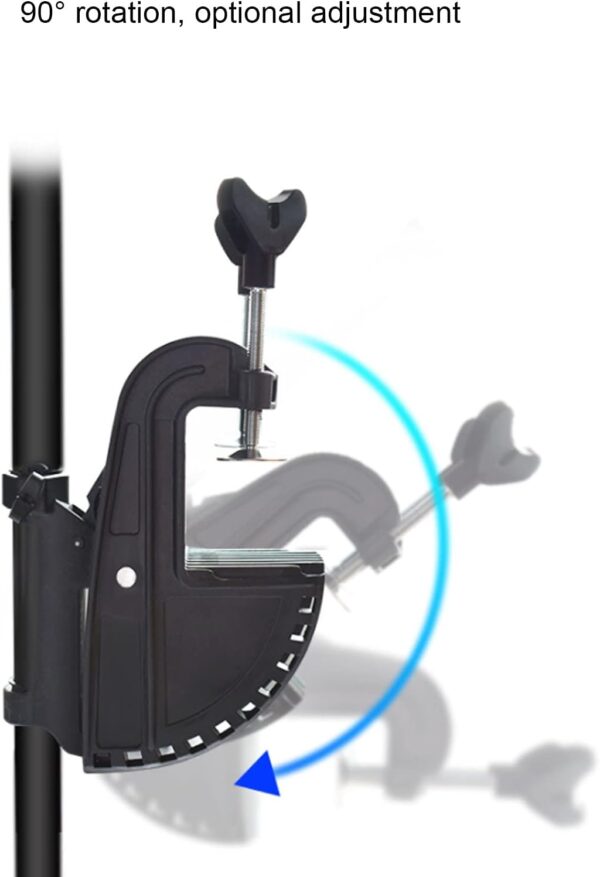 Electric Motor Thruster Bracket Adjustable 90 Degrees for Inflatable Boat Kayak
