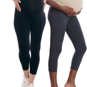 Motherhood Maternity Women’s Essential Stretch Secret Fit Over The Belly…