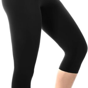 Walifrey Capri Leggings for Women, Buttery Soft High Waisted Leggings for…