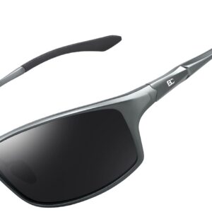 BIRCEN Polarized Mens Sunglasses: UV Protection Sports Shades for Men Women Sport…