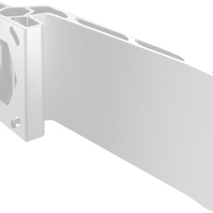 Minn Kota Jack Plate Adapter Bracket for Raptor, Port, 8″ Setback, 6″ Rise, White