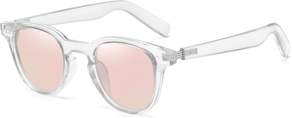 MEETSUN Vintage Round Polarized Sunglasses for Women Classic Small Retro Shades UV400…