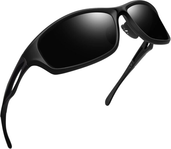 Joopin Sports Sunglasses Polarized UV400 Protection Wrap Around Sun Glasses Shades for…