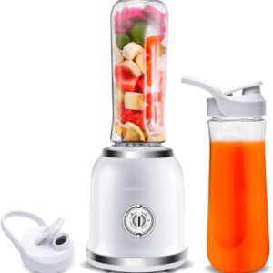 Personal Blender for Smoothies & Shakes – Portable Mini Smoothie Blender with BPA-Free…