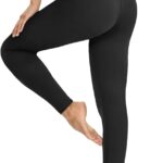 YOLIX Workout Leggings for Women - High Waisted Yoga Pants Tummy Control...