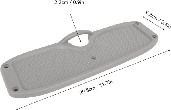 Sturdy Motor Mount Transom Plate, Outboard Motor Bracket, PVC Boat Motor Plate for…
