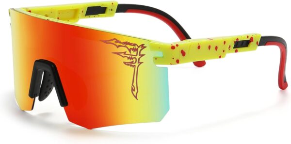 Polarized Youth Baseball Sunglasses for Age 8-16 Boys Girls UV400 Kids Cycling Eyewear…
