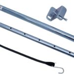 Extreme Max 3005.3859 Straight Transom Saver with Frame Mount - 29" to 53"