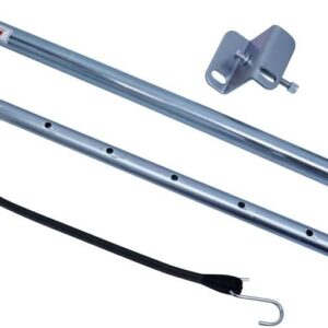 Extreme Max 3005.3859 Straight Transom Saver with Frame Mount – 29″ to 53″