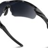 Rosemal Sports Sunglasses Polarized Cycling Sunglasses Running Driving Fishing Hiking…