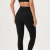 ODODOS Cloud Feeling Gathered Cross Waist Leggings with Pockets for Women…