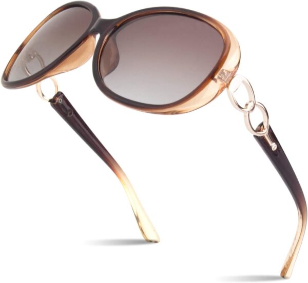 Sunier Sunglasses Womens Polarized Trendy Oversized Sun Glasses Fashion Ladies Shades…