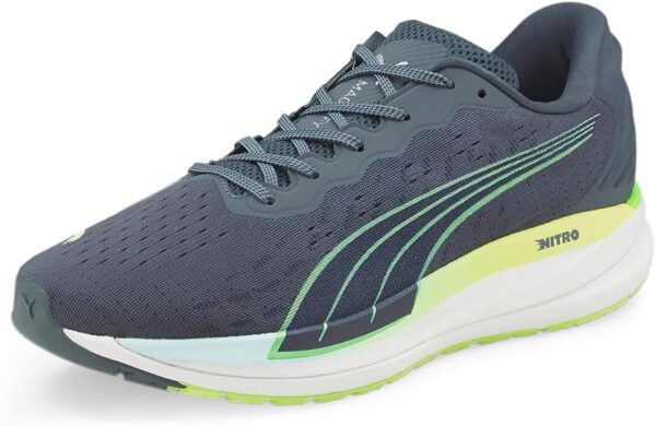 PUMA Mens Magnify Nitro Running Sneakers Shoes – Grey