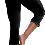 VOOVEEYA Women's Capri Leggings, Yoga Capris Pants with Pockets Stretchy...