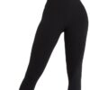 Sunzel Nunaked Workout Leggings for Women, Tummy Control Compression Workout…