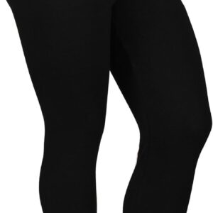 Women’s Plus Size Comfy Stretch Ankle Length Leggings Yoga Stretch Pants