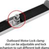 ISURE MARINE High Security Stainless Steel Boat Marine Outboard Motor Engine Lock…