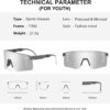 Polarized Youth Baseball Sunglasses for Age 8-16 Boys Girls UV400 Kids Cycling Eyewear…