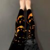 color cosplayer Womens Halloween Leggings Printed Stretchy Leggings Yoga Pants