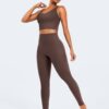 YEOREO Hidden Butt Scrunch Womens Workout Leggings Butt Lifting Tummy…