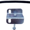 Extreme Max 3005.3859 Straight Transom Saver with Frame Mount – 29″ to 53″