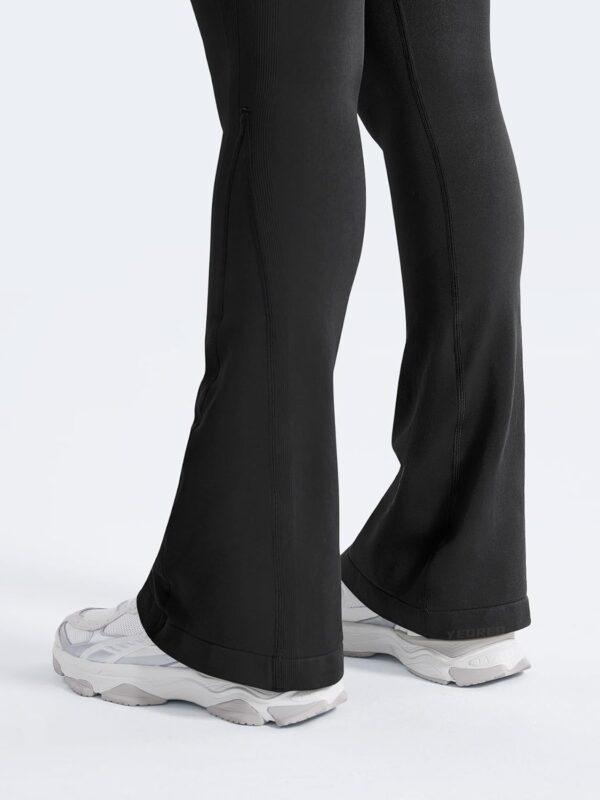 YEOREO Mini Flare Leggings Womens Workout Butt Lifting Legging Hidden…