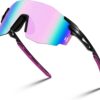 FEISEDY Rimless Sports Sunglasses for Men Women Tr90 Frame for Cycling Fishing Running...