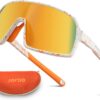 Kids Baseball Sunglasses Polarized Sports UV400 Protection Lightweight Cycling Glasses...