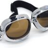 evomosa Motorcycle Goggles Vintage Pilot Goggles Retro Motocross Goggle Outdoor…