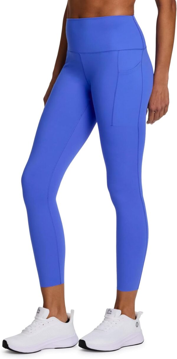 RBX Active Women’s Power Hold High Waist Soft Athletic Yoga Legging with Pockets