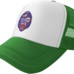 Roaring Monkey Head Baseball Cap for Men Women Mesh Hat Polyester Trucker Hats Dad Caps