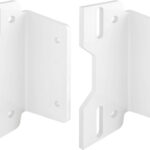 Minn Kota Universal Sandwich Adapter Bracket for Raptor, White