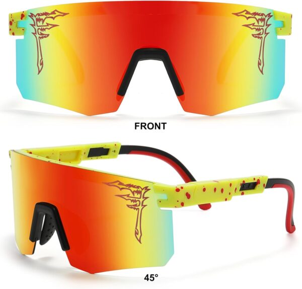 Polarized Youth Baseball Sunglasses for Age 8-16 Boys Girls UV400 Kids Cycling Eyewear…