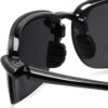 JULI Sports Sunglasses for Men Women Tr90 Rimless Frame for Running Fishing Baseball…