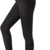 Enerful Women’s Maternity Workout Leggings Over The Belly Pregnancy Active…