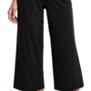 Promover Capri Pants for Women Wide Leg Yoga Cropped Pants with Pockets...