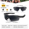 Rosemal Sports Sunglasses Polarized Cycling Sunglasses Running Driving Fishing Hiking…