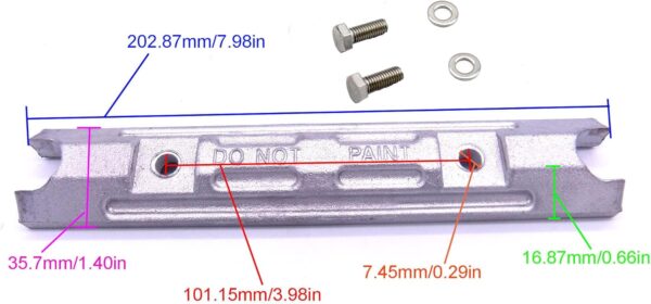 SouthMarine Zinc, Boat Engine 6H1-45251-01 6H1-45251-02 6H1-45251-03 6H1-WS452-00…