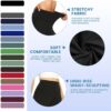 YOLIX Workout Leggings for Women – High Waisted Yoga Pants Tummy Control…