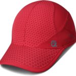 GADIEMKENSD Stretch Running Hat with Soft Brim, Quick Dry, Unstructured, Unisex-Adult