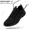 Linenghs Mens Running Shoes Tennis Gym Sneakers Casual Slip On Walking Lightweight…