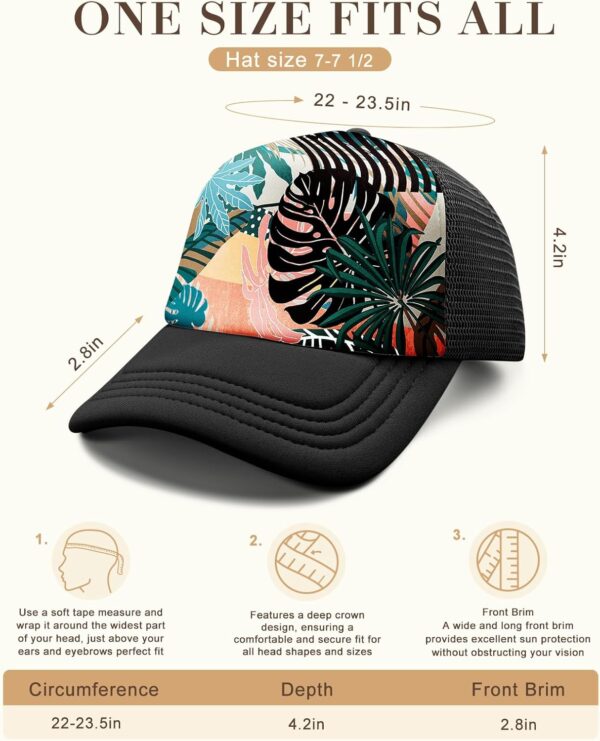 Flafens Women’s Trucker Hat Cute Summer Baseball Caps for Women and Girls Golf Ball…