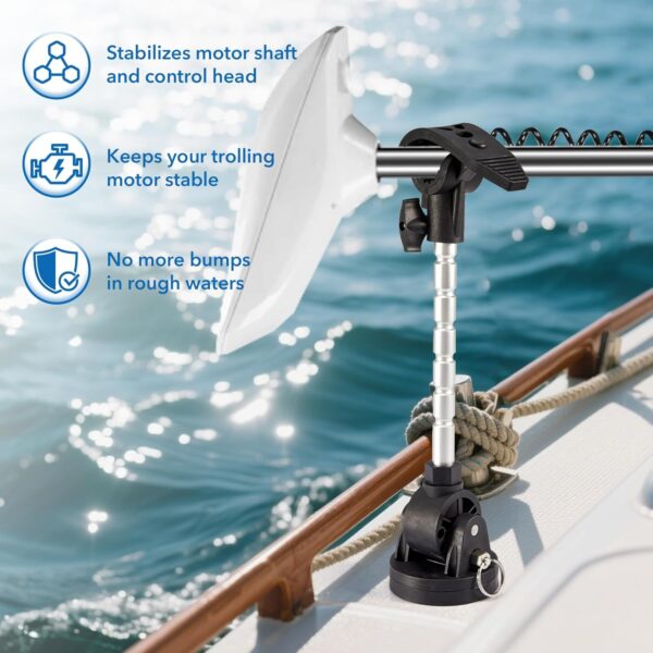 Trolling Motor Stabilizer Mount Support for Minn Kota…