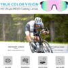 FEISEDY Rimless Sports Sunglasses for Men Women Tr90 Frame for Cycling Fishing Running…