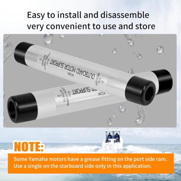 MSS-1-DP OutBoard Motor Support Stick Pair Fits most outboards of 150 HP and up,8.5″…