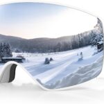 Pro Ski Goggles for Men Women, Magnetic With Detachable Anti-Fog Lens, 100% UV...