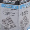 Quicksilver 8M0116589 Transom and Gearcase Aluminum Anode Kit