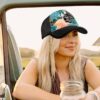 Flafens Women’s Trucker Hat Cute Summer Baseball Caps for Women and Girls Golf Ball…