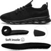 Linenghs Mens Running Shoes Tennis Gym Sneakers Casual Slip On Walking Lightweight…